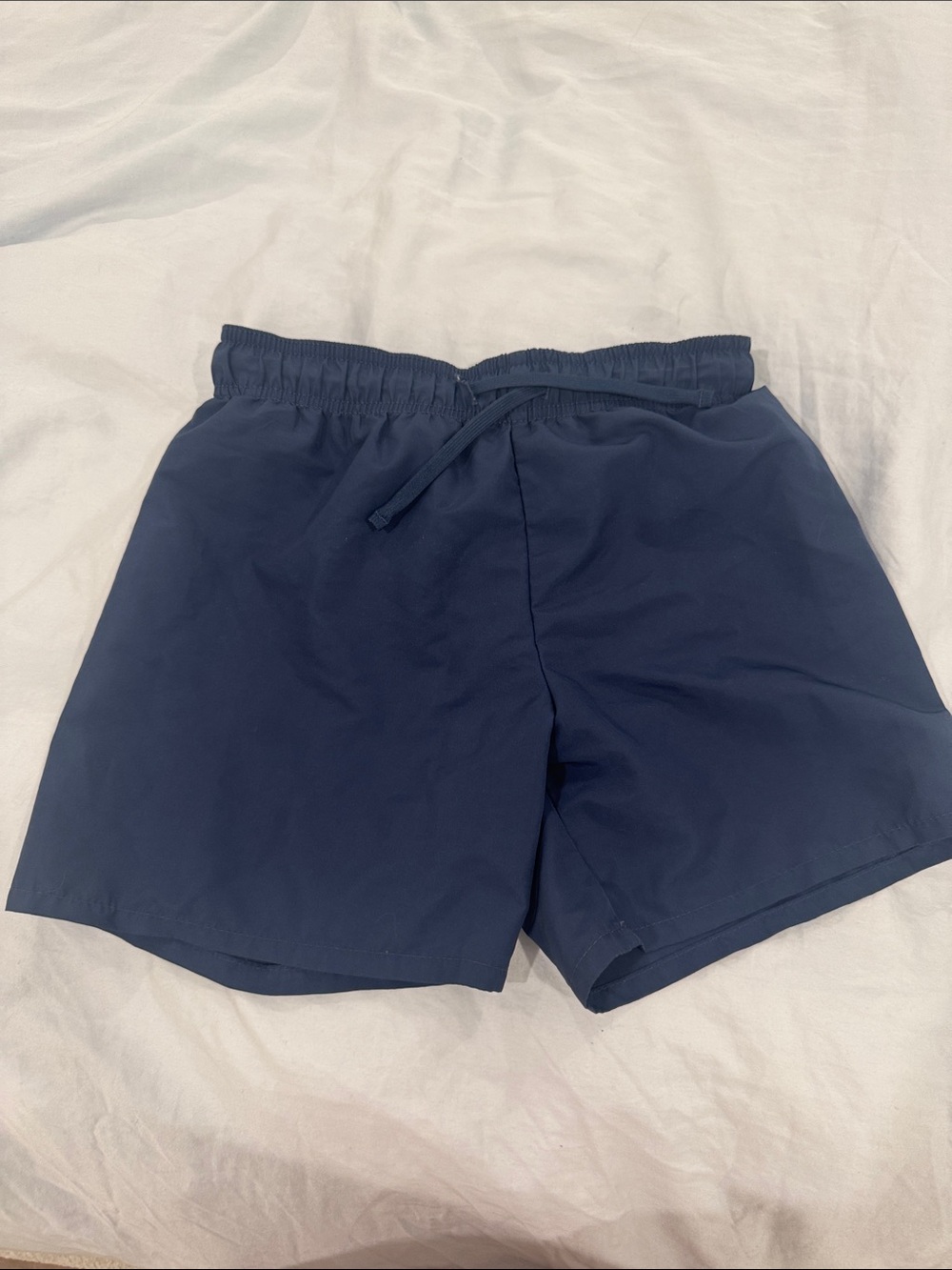 H&M 8-10yo boys Dark Navy Athletic Drawstring Swim Shorts